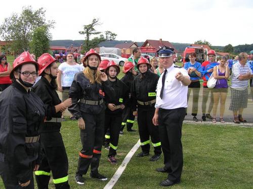 Soutěž v požárním útoku - Paršovice, 13.7.2014